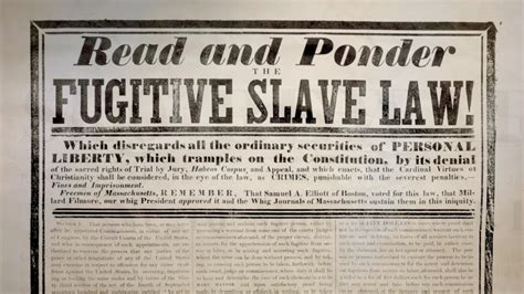 C) a clamor for popular sovereignty. . The fugitive slave act of 1850 quizlet